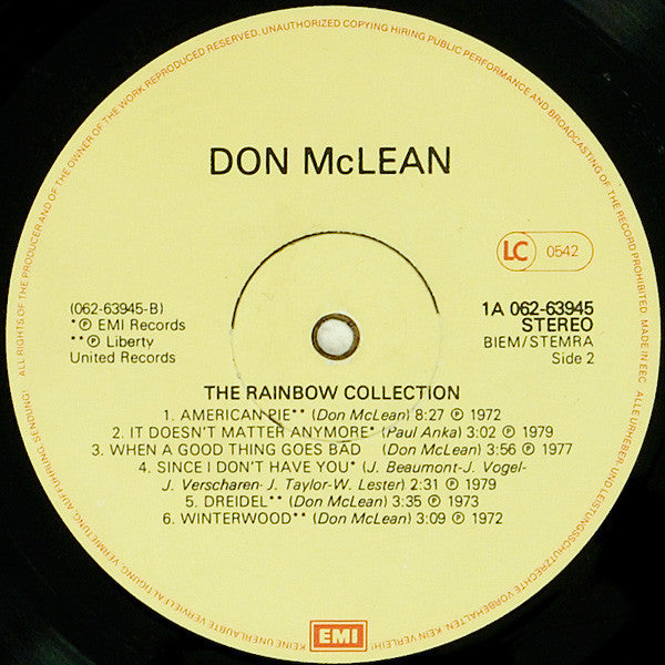 Don McLean : Alle Hits (LP, Comp)