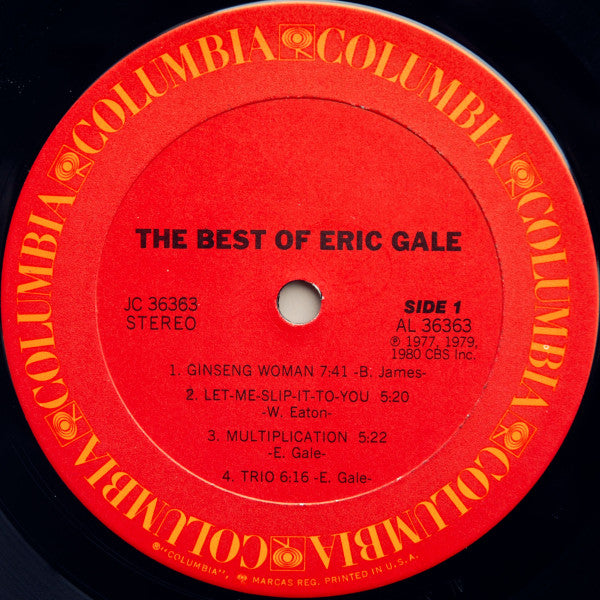 Eric Gale : The Best Of Eric Gale (LP, Comp, Ter)