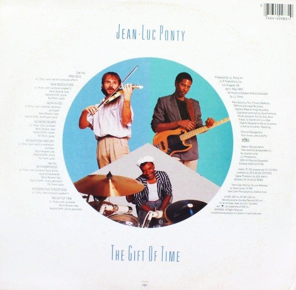 Jean-Luc Ponty : The Gift Of Time (LP, Album)