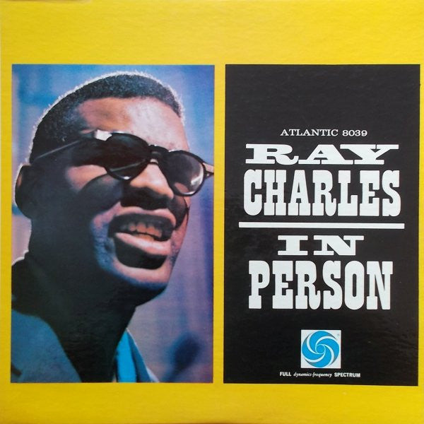 Ray Charles : Ray Charles In Person (LP, Album, Mono, RE)