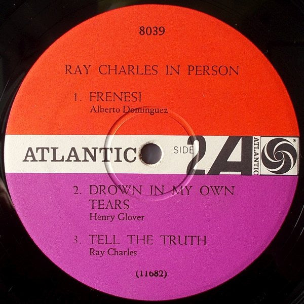 Ray Charles : Ray Charles In Person (LP, Album, Mono, RE)