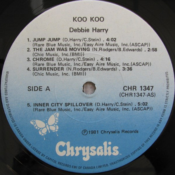 Deborah Harry : KooKoo (LP, Album)