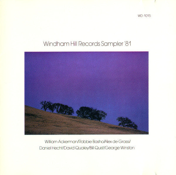 Various : Windham Hill Records Sampler '81 (CD, RE, Smplr)