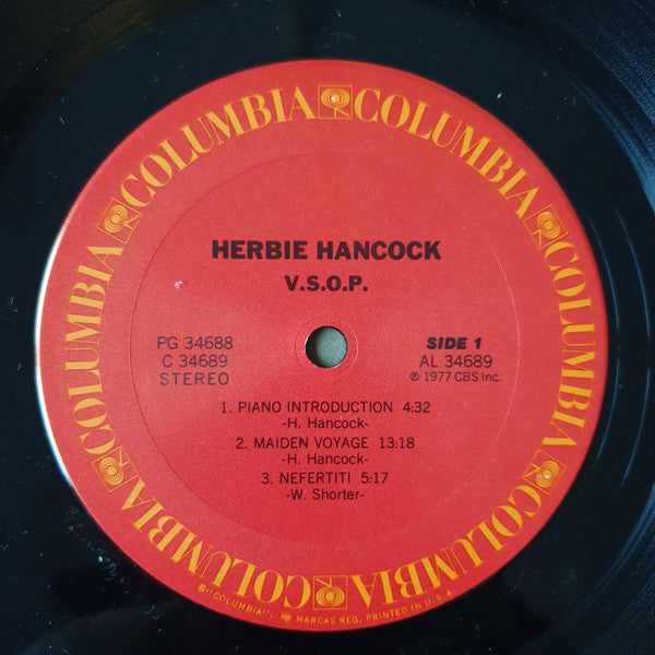 Herbie Hancock : V.S.O.P. (2xLP, Album)