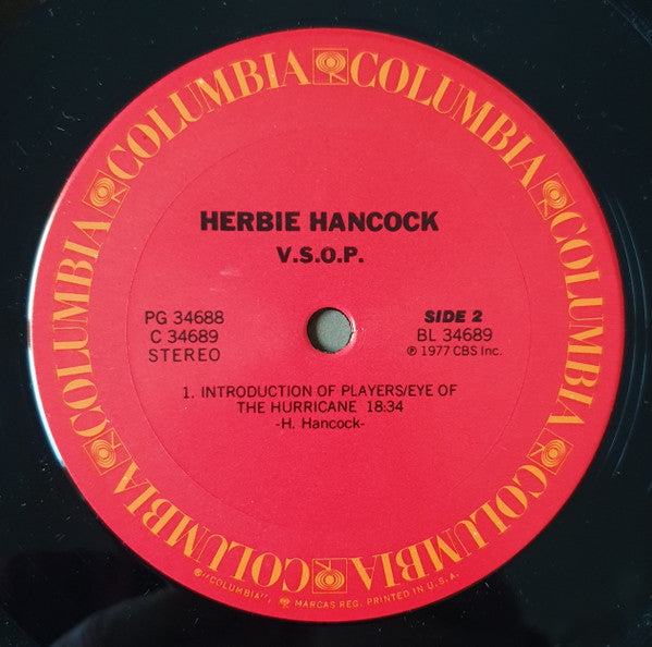 Herbie Hancock : V.S.O.P. (2xLP, Album)