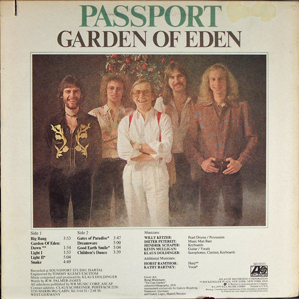 Passport (2) : Garden Of Eden (LP, Album, MO )