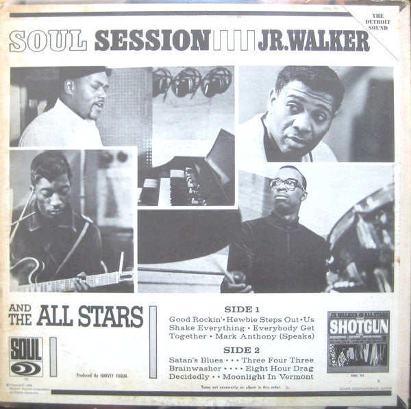 Junior Walker & The All Stars : Soul Session (LP, Album)