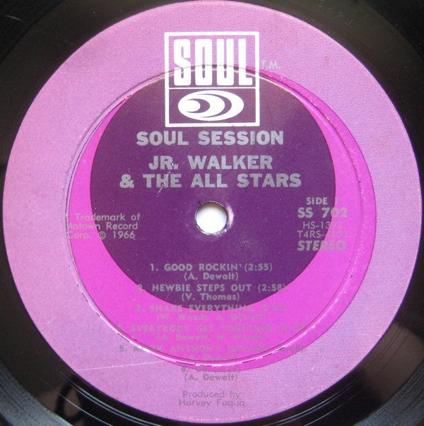 Junior Walker & The All Stars : Soul Session (LP, Album)