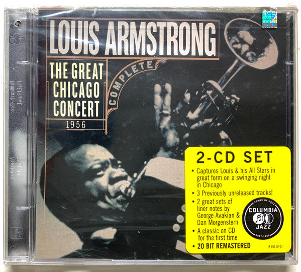 Louis Armstrong : The Great Chicago Concert (2xCD, Album)