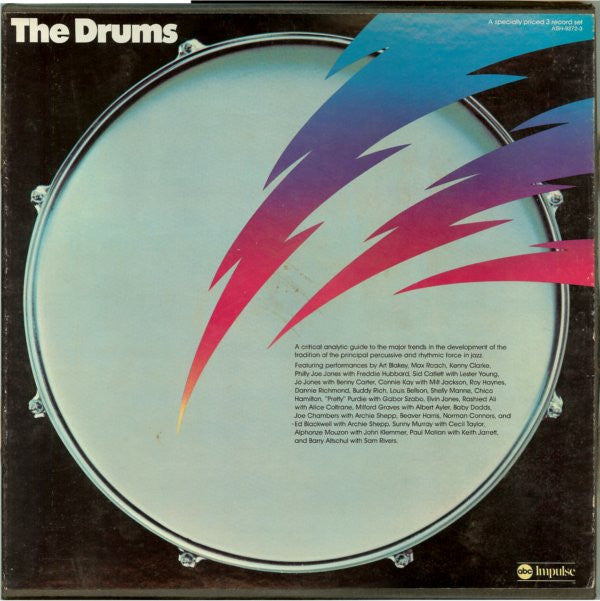 Various : The Drums (3xLP, Comp, Quad + Box)