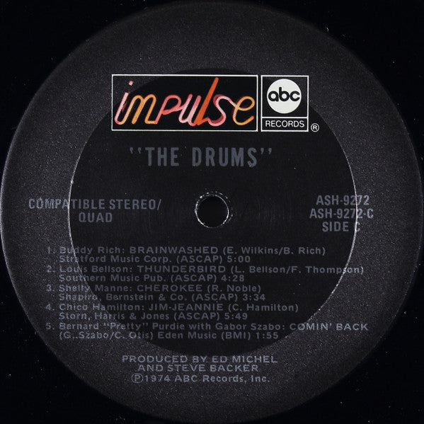 Various : The Drums (3xLP, Comp, Quad + Box)