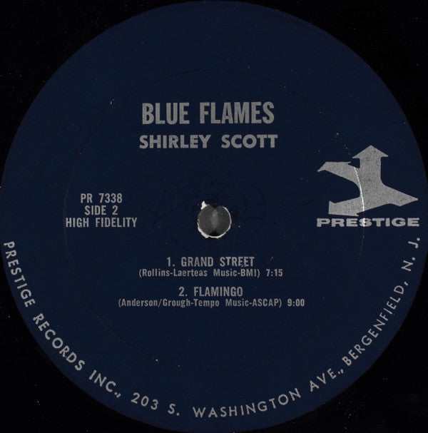 Shirley Scott And Stanley Turrentine : Blue Flames (LP, Album, Mono)