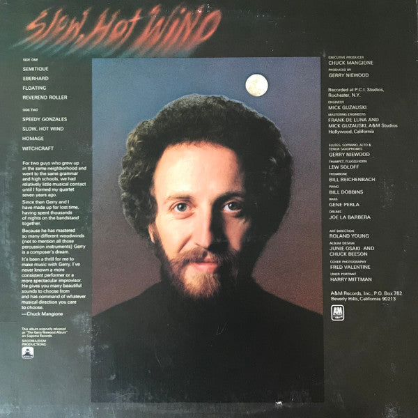 Gerry Niewood : Slow, Hot Wind (LP, Album)