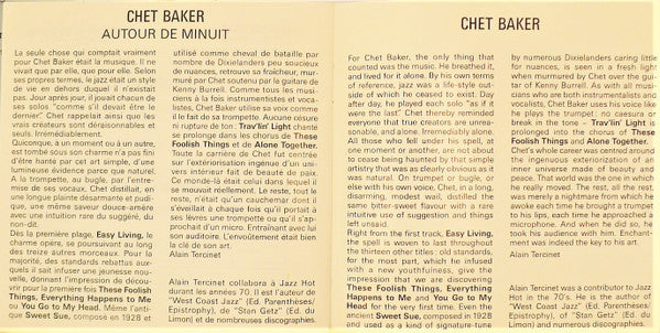 Chet Baker : Jazz 'Round Midnight - Chet Baker (CD, Comp, RM)