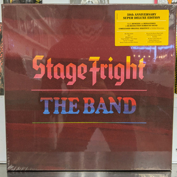 The Band : Stage Fright (CD, Album, RE + CD, Album + Blu-ray, Blu-ray-A, Mu)