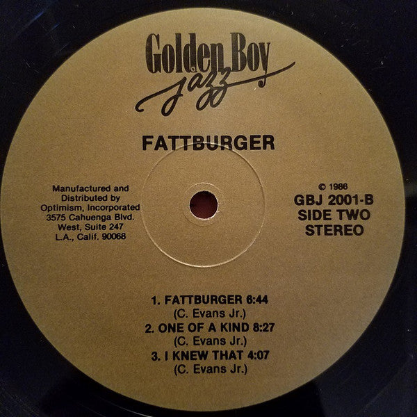 Fattburger : One Of A Kind (LP, Album)