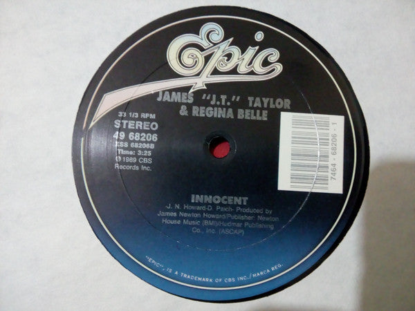 J.T. Taylor & Regina Belle : All I Want Is Forever (12")