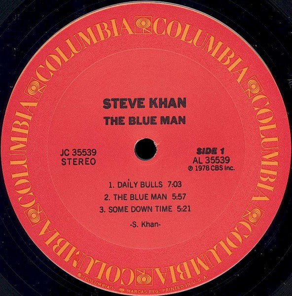 Steve Khan : The Blue Man (LP, Album)