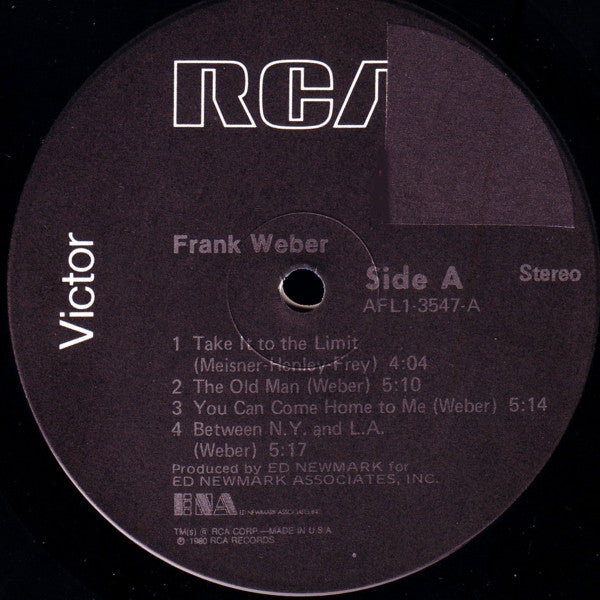 Frank Weber (2) : Frank Weber (LP, Ind)