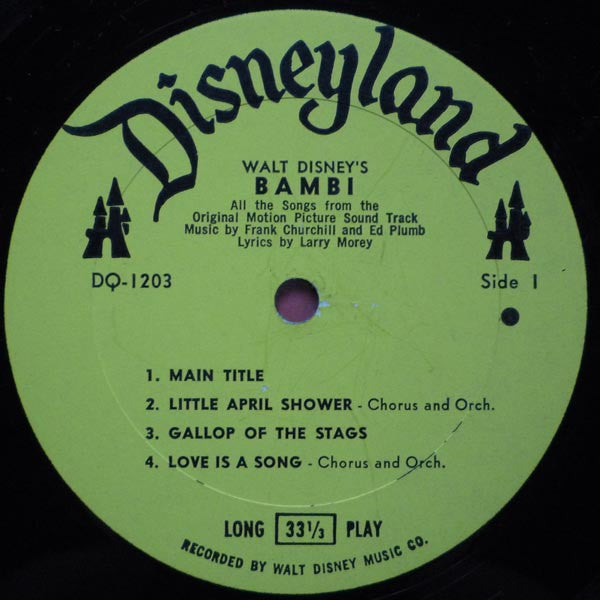 Various : Walt Disney's Bambi (LP)