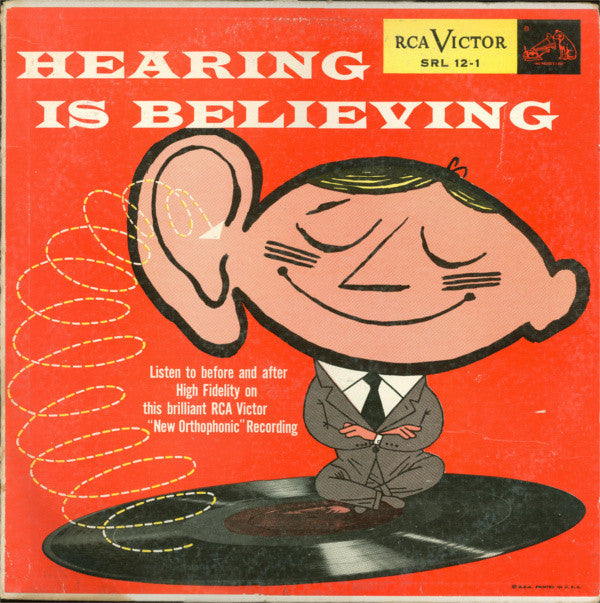 Various : Hearing Is Believing (LP, Comp, Smplr)