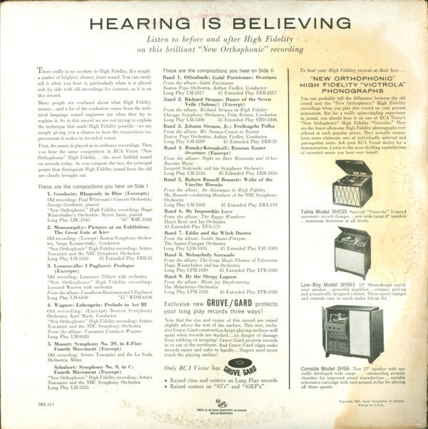 Various : Hearing Is Believing (LP, Comp, Smplr)