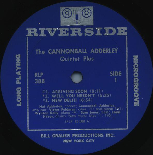 The Cannonball Adderley Quintet : Plus (LP, Album, Mono, Dee)