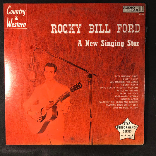 Rocky Bill Ford : A New Singing Star (LP, Album)