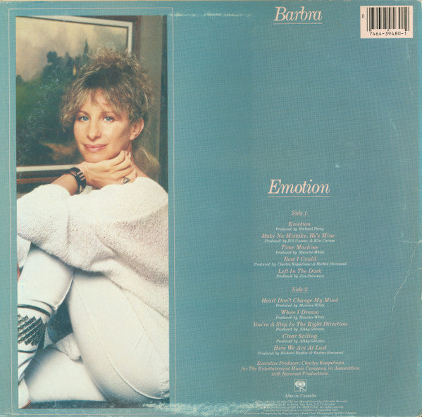 Barbra Streisand : Emotion (LP, Album, Pit)