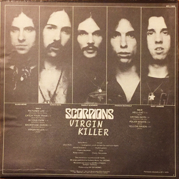 Buy Scorpions : Virgin Killer (LP