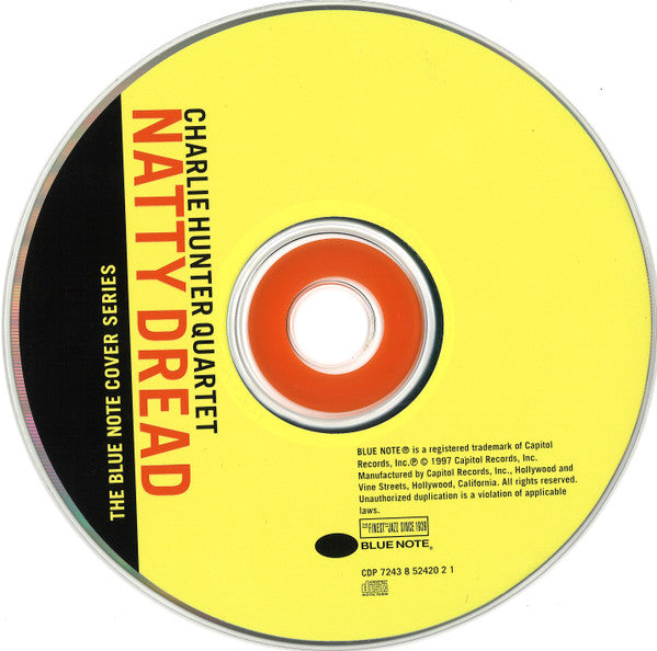 Charlie Hunter Quartet : Natty Dread (CD, Album)