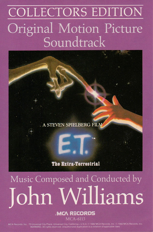 John Williams (4) : E.T. The Extra-Terrestrial Original Motion Picture Soundtrack (LP, Ltd, Pic)