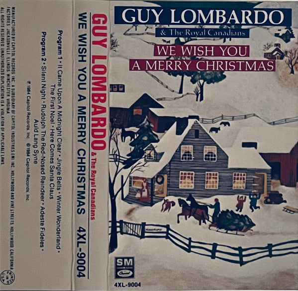 Guy Lombardo And His Royal Canadians : We Wish You A Merry Christmas (Cass, Comp)