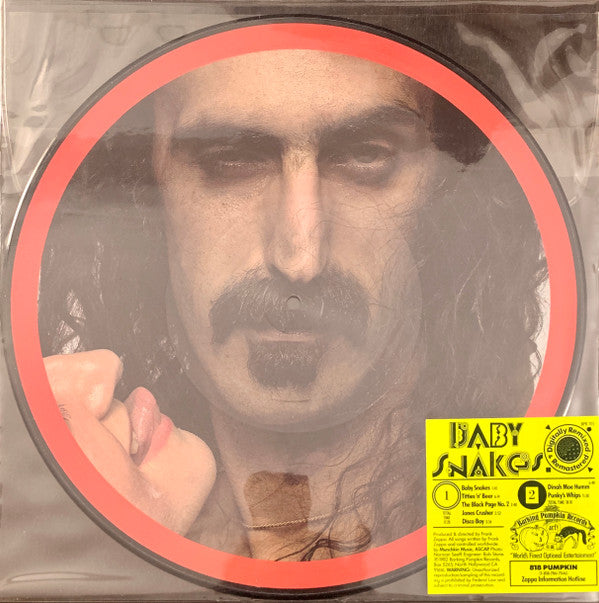 Frank Zappa : Baby Snakes (LP, Album, Pic, RM, Rai)