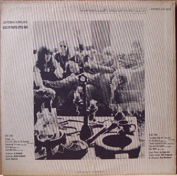 Jefferson Airplane : Bless Its Pointed Little Head (LP, Album, Hol)