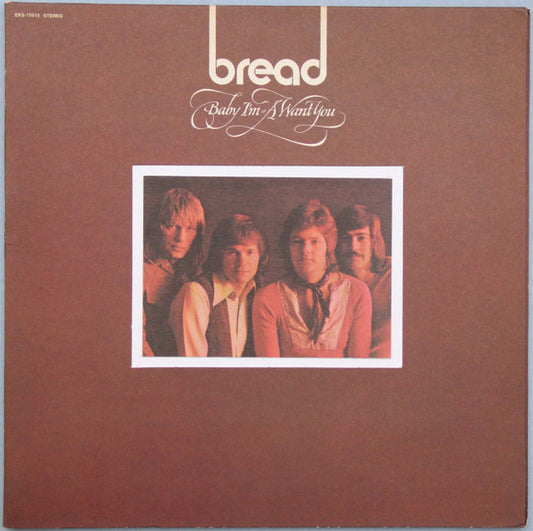 Bread : Baby I'm-A Want You (LP, Album, Pit)