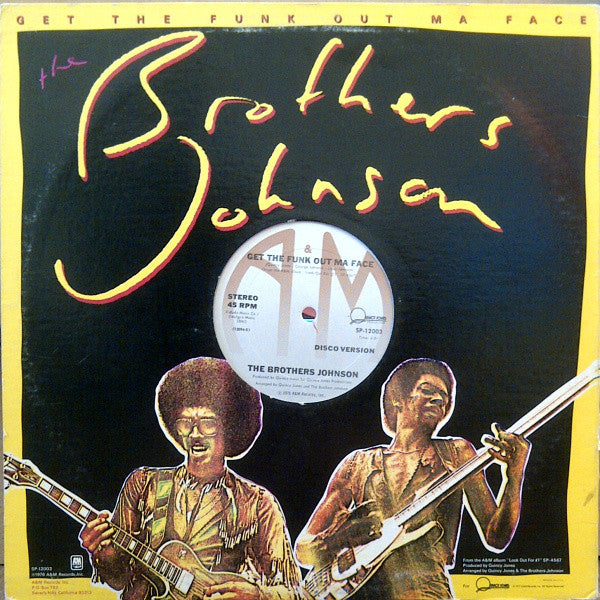 Brothers Johnson : Strawberry Letter 23 (Disco Version) / Get The Funk Out Ma Face (Disco Version) (12", Red)