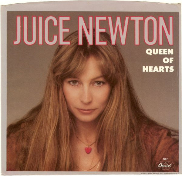 Juice Newton : Queen Of Hearts (7", Single, Win)