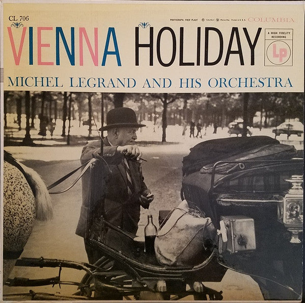 Michel Legrand Et Son Orchestre : Vienna Holiday (LP, Album, Mono)