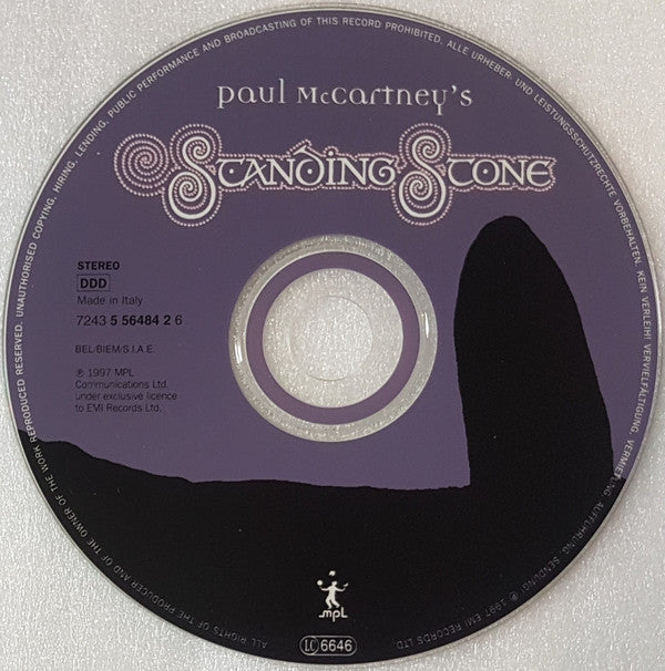 The London Symphony Orchestra : Paul McCartney's Standing Stone (CD, Album, Boo)