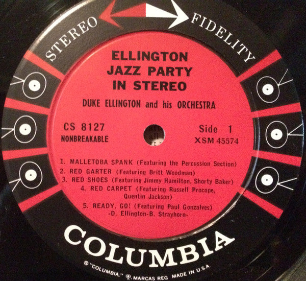 Duke Ellington And His Orchestra : Ellington Jazz Party In Stereo (LP, Album)