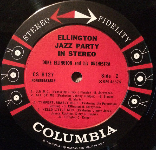 Duke Ellington And His Orchestra : Ellington Jazz Party In Stereo (LP, Album)