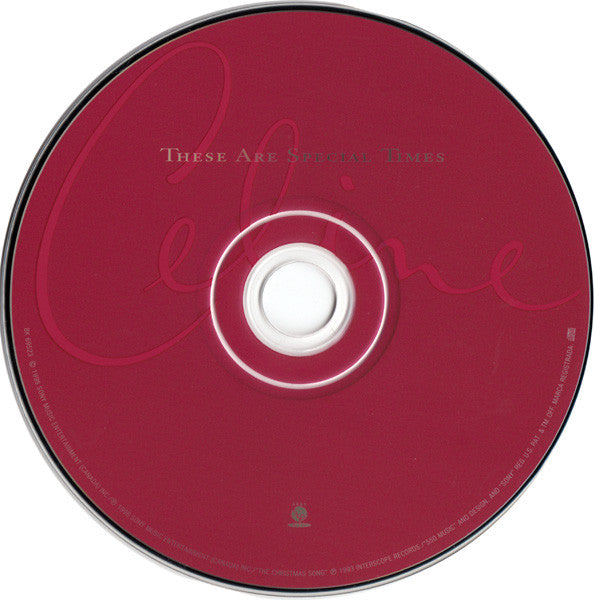 Céline Dion : These Are Special Times (CD, Album)