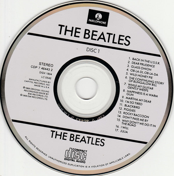 The Beatles : The Beatles (2xCD, Album, RE)