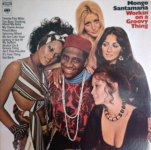 Mongo Santamaria : Workin' On A Groovy Thing (LP, Album, Ter)