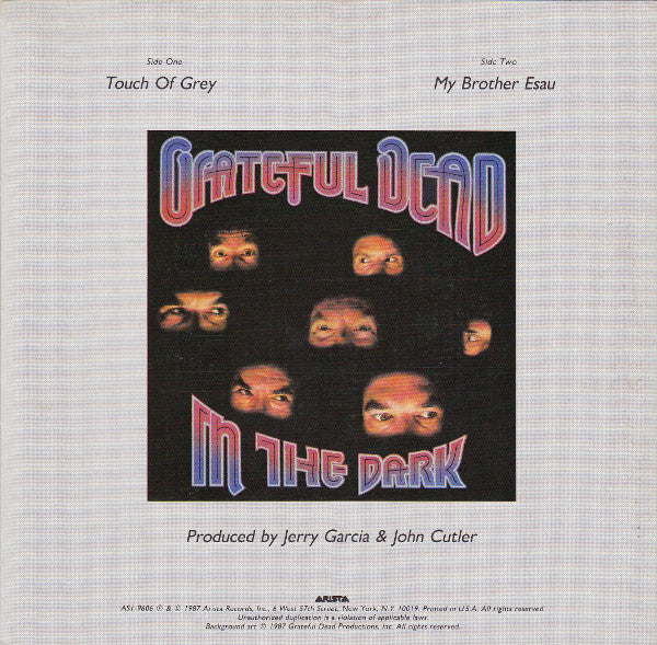 The Grateful Dead : Touch Of Grey (7", Single, Ltd, Gre)