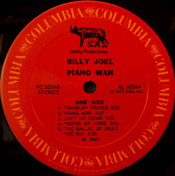 Billy Joel : Piano Man (LP, Album, RP)