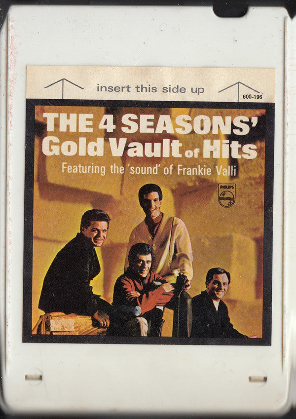 The Four Seasons : The 4 Seasons' Gold Vault Of Hits (8-Trk, Album, Comp)