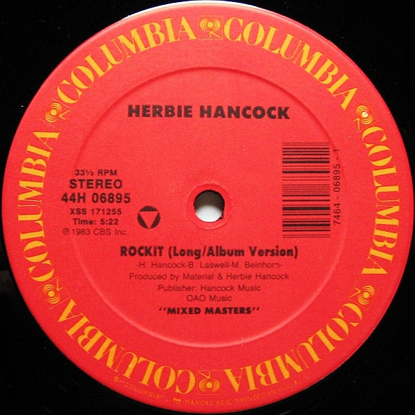 Herbie Hancock : Rockit / Mega Mix (12")