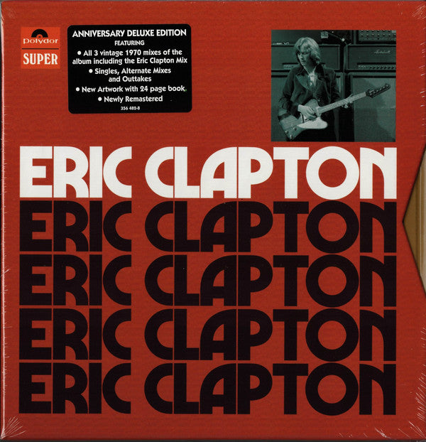 Eric Clapton : Eric Clapton (Box, Ann + CD, Album, RE, RM + CD, Album, RM + CD,)